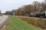 513 heads away as it rolls in to Marshall County